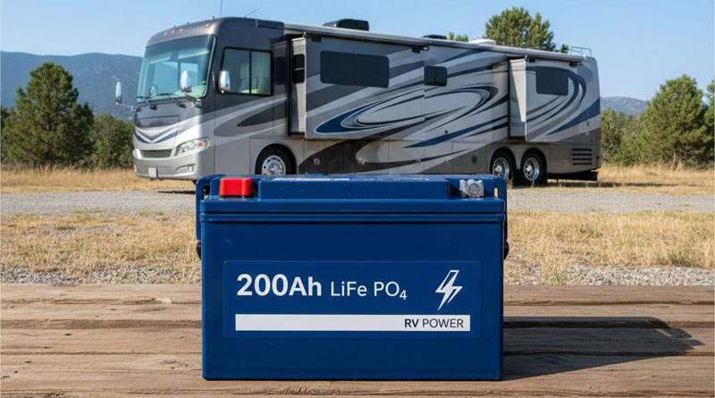 Best 200Ah Lithium Batteries For RV