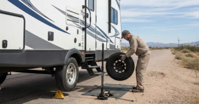 Best Jacks For RV Tire Change