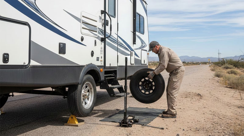 Best Jacks For RV Tire Change